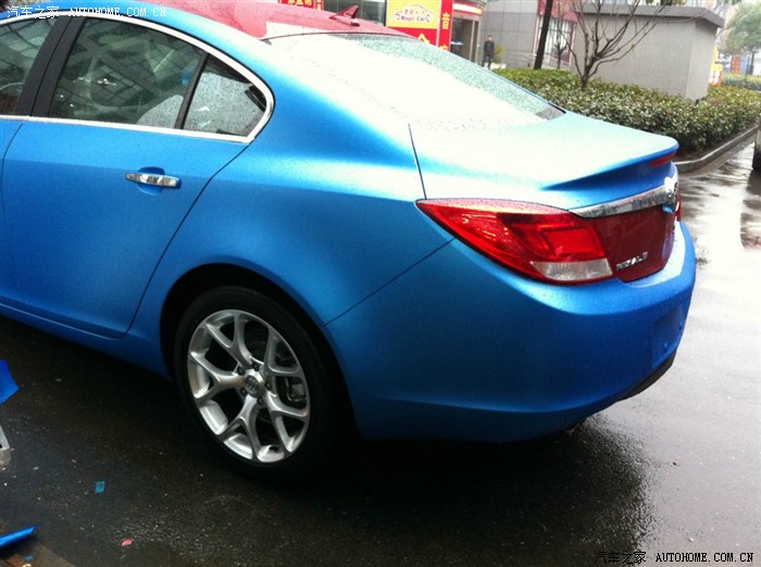 杭州第一辆90后改色糖果水晶蓝vv改装之路改色8号更新内饰