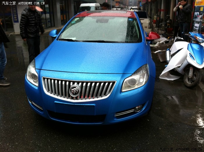 杭州第一辆90后改色糖果水晶蓝vv改装之路改色8号更新内饰