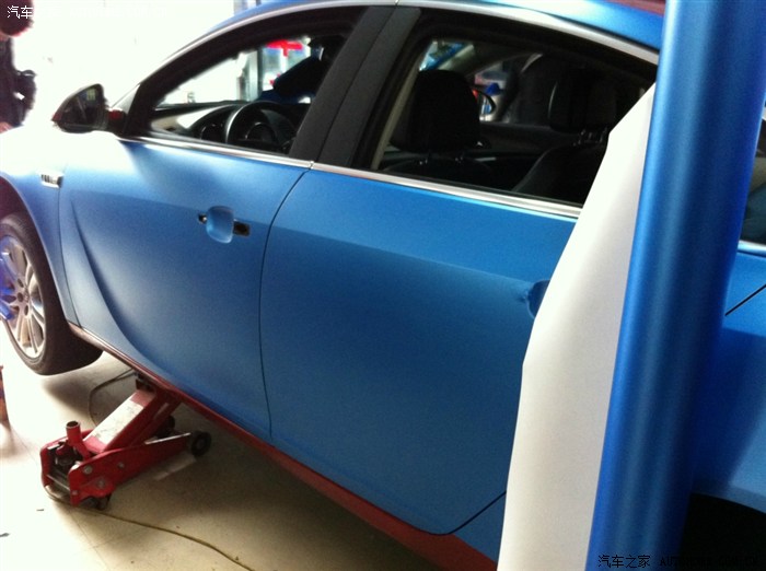 杭州第一辆90后改色糖果水晶蓝vv改装之路改色8号更新内饰