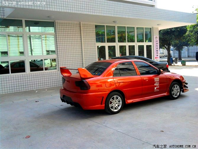 求v3菱悦橘红色改装图片谢谢