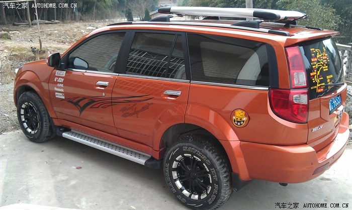 晒晒我的车子,改装h3