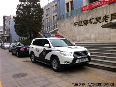 今天 在小区 看见了警车汗_汉兰达论坛_手机汽车之家