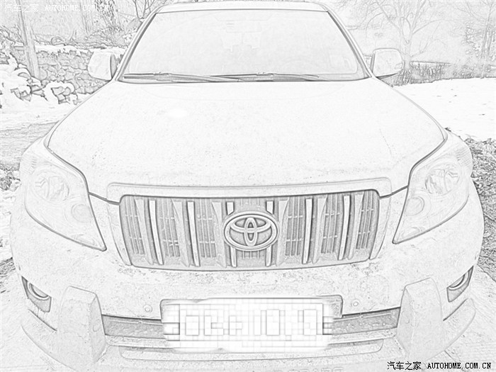 普拉多4.0tx-l navi 白色