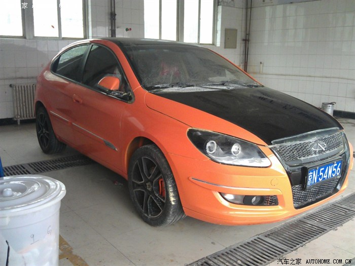 【图】a3再次改色,橘黄色登场~附多图~_奇瑞a3论坛_汽车之家论坛
