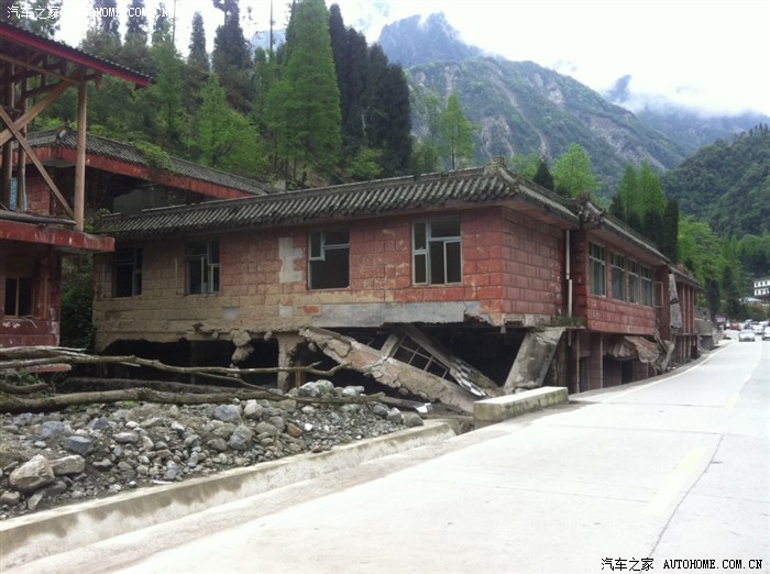 五一节龙门山银厂沟512地震遗址游记伤感