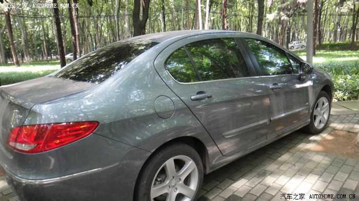 【图】终于提了铂金灰的408自舒版_标致408论坛_汽车之家论坛