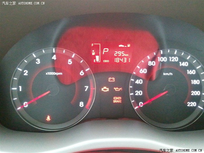 瑞纳百公里油耗4.7,有图有真相!