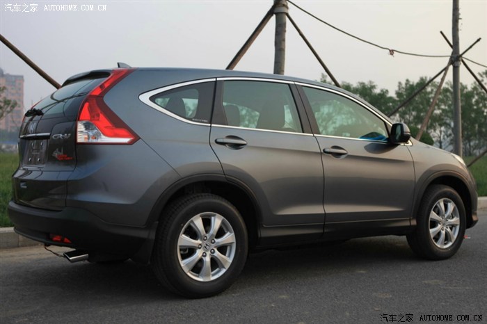 最强2012crv钛金银提车写真