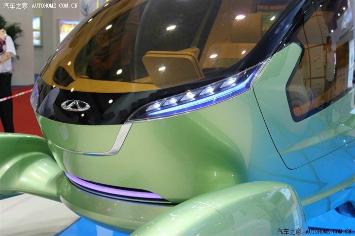 咱开着c5-------看奇瑞ant------教女儿开车!