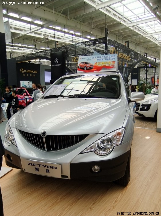 五一包头车展多图有几个妹子