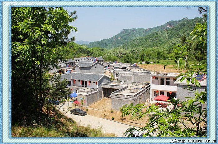 西泰山的风情小镇,(远景)