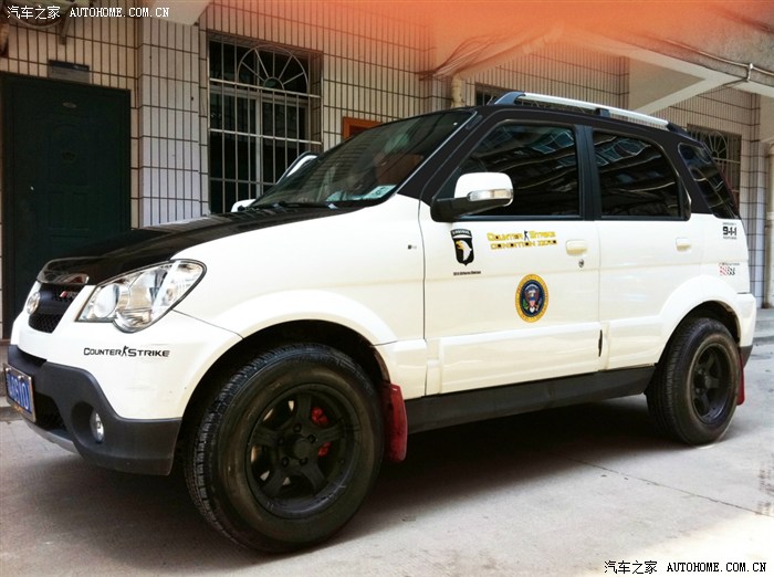 请教同好们众泰5008改轮毂卡钳色后这样协调吗