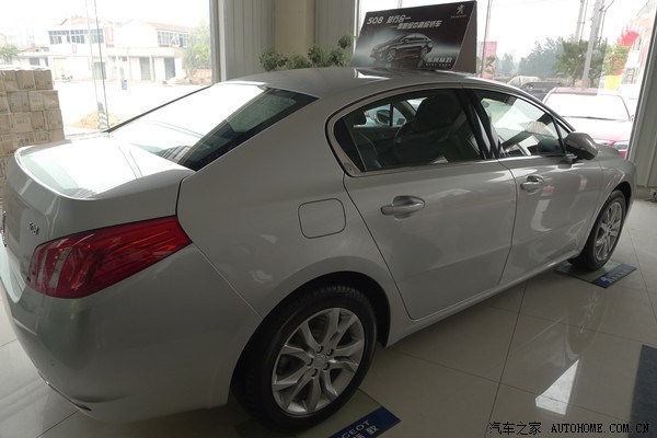 【图】临阵换枪,今天交首付时换成了银色罗兰版_标致508论坛_汽车之家