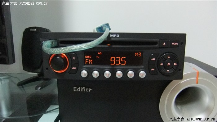 307航盛rd9机头改成普通cd机收音机