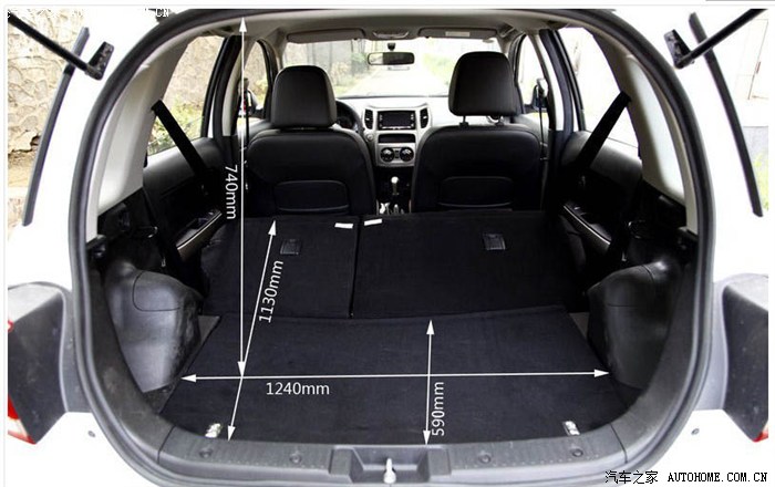 后备箱尺寸有图带数据的快来看吧