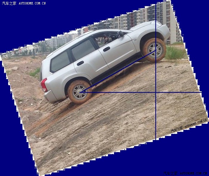 都来看看这个坡有多少度 20度要多吧