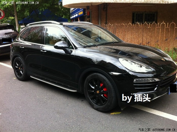 【图】免费黑色漆 免费轮毂喷黑 实车图_cayenne论坛_汽车之家论坛