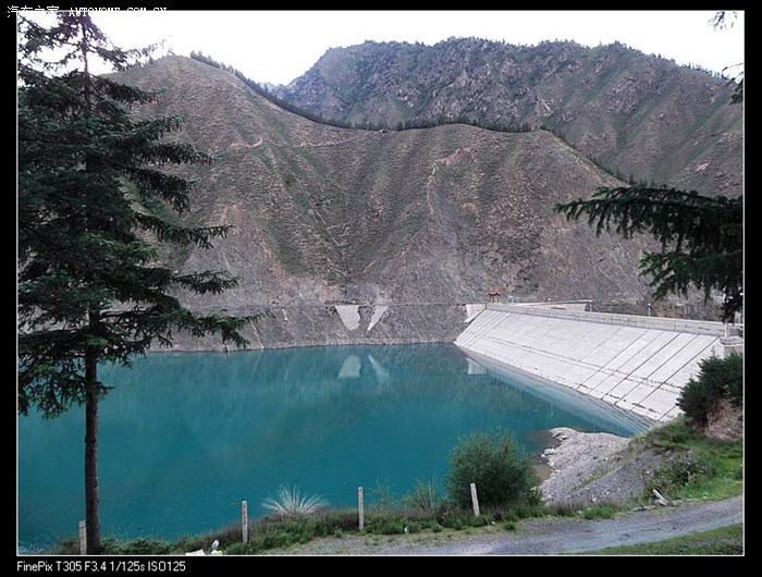 一人一车张掖民乐县海潮坝半日游