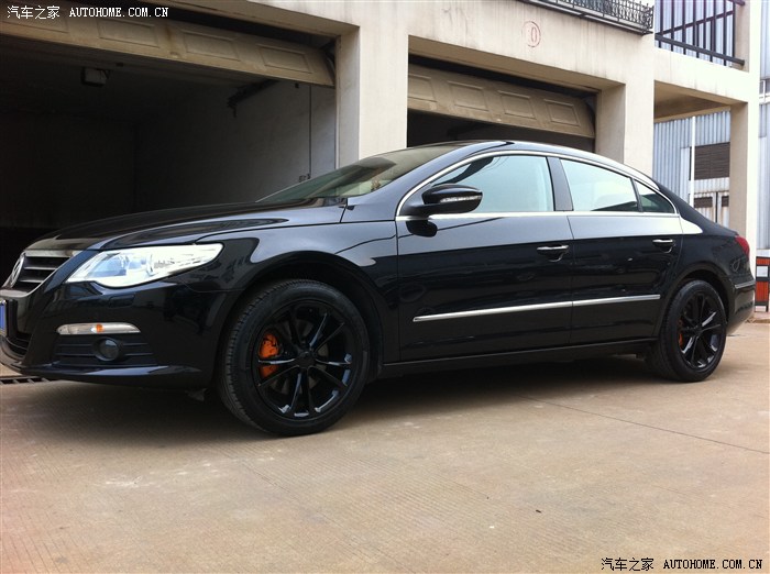 【图】黑色cc小改外观~19寸轮毂有看头!