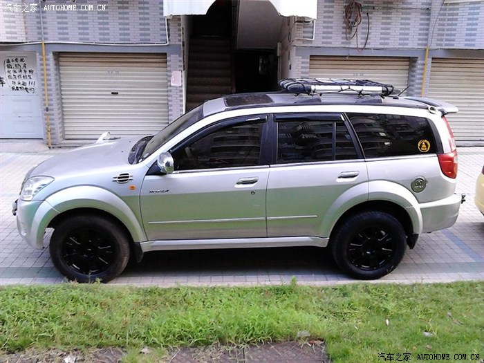 【图】折腾的乐趣,哈弗轮毂改色,先改白,马上又改黑_哈弗h3论坛_汽车