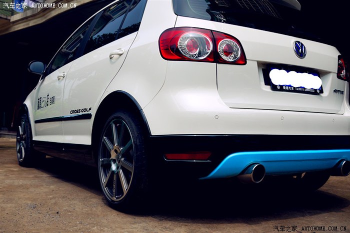 cross golf改装作业贴】进排气,mtm,r刹车,德国版的ae86_高尔夫论坛