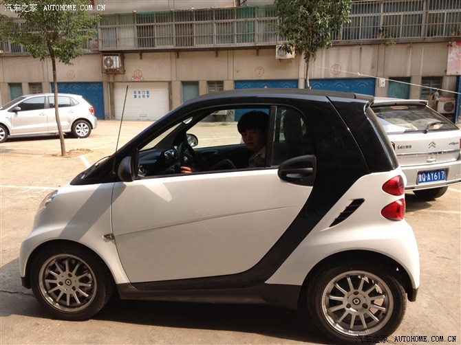 【图】2012乞丐款白色smart作业_smart论坛_汽车之家论坛