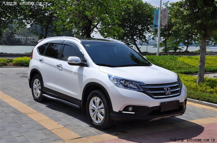 4豪华白色黑内crv提车一周_本田cr-v论坛_汽车之家论坛