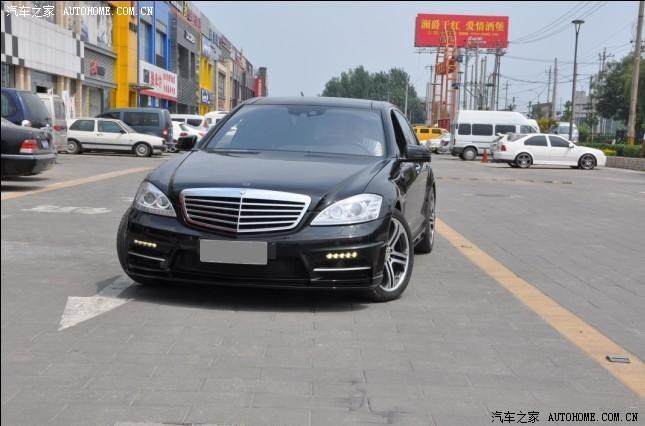 在这里给大家展示一下12款奔驰s350改装超级外观
