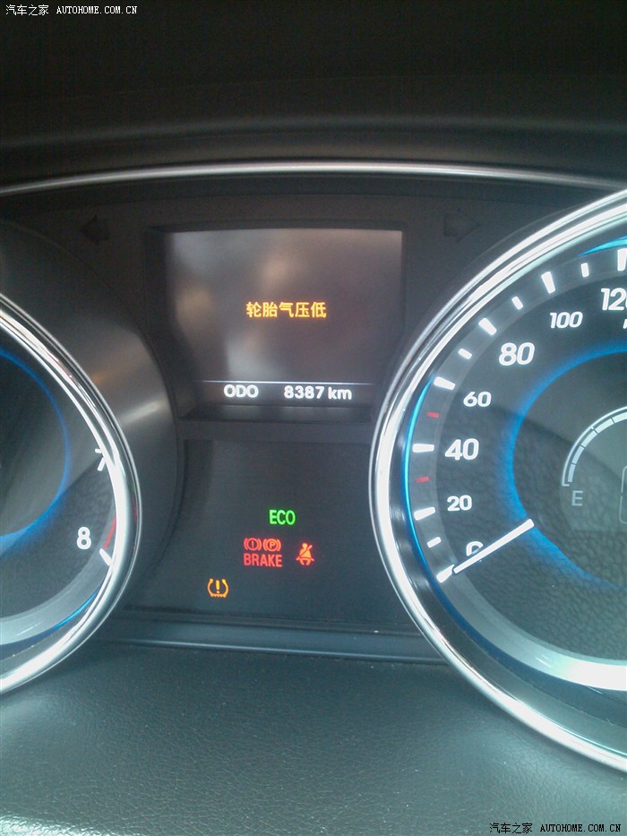 索八的胎压监测发挥作用,对行车安全很有帮助