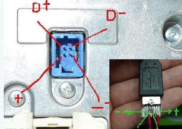 cd加装usb线,升级