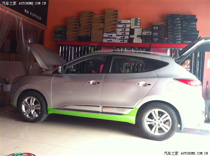 【图】【35天下-小豆子 出品】ix35全车改色实录_北京现代ix35论坛