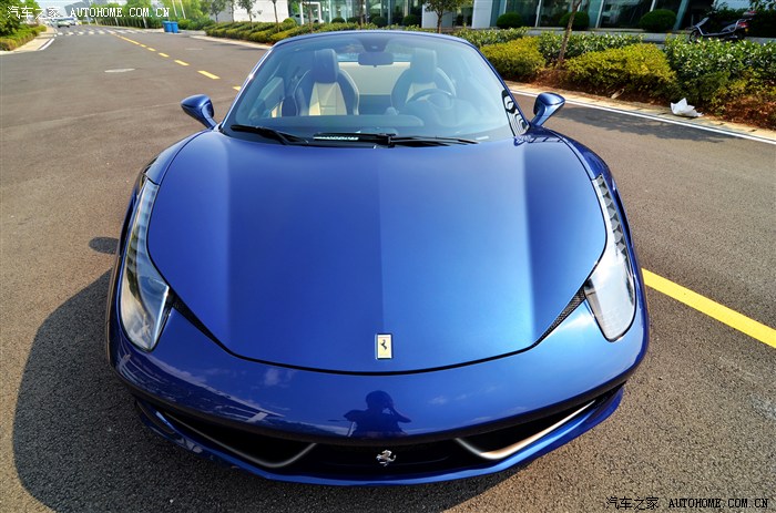 【图】蓝色魅影————458 spider_法拉利论坛_汽车之家论坛