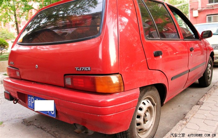 2001款夏利tj7101两厢这才是国车中的经典