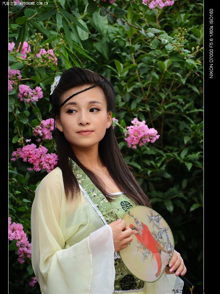 仙女落凡间七夕美女人像外拍