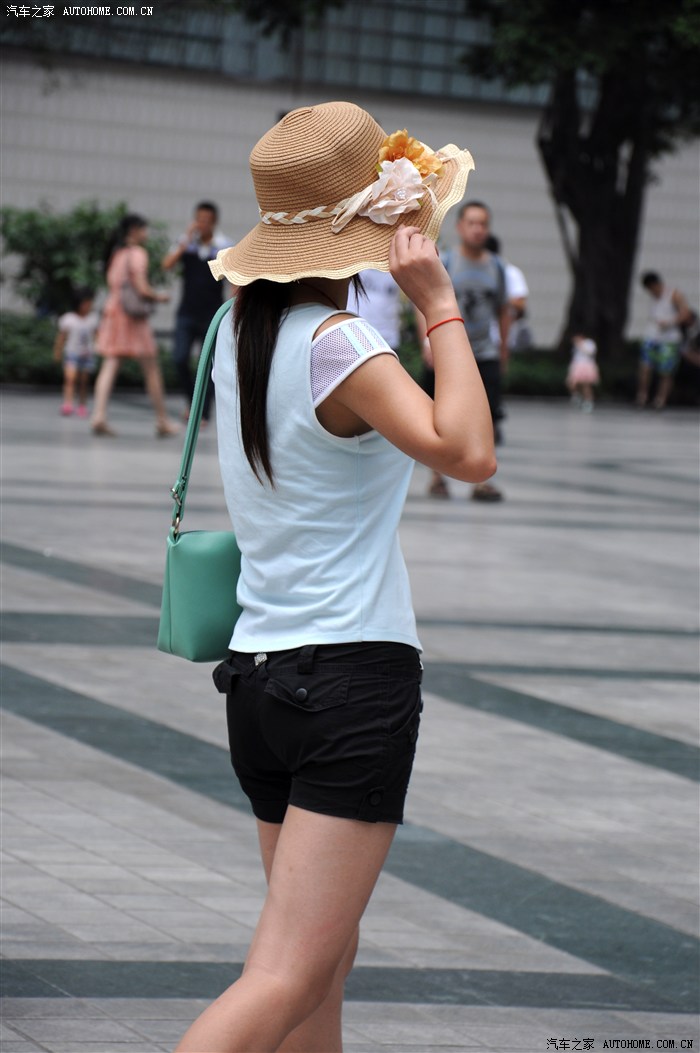 重庆解放碑扫街重庆美女