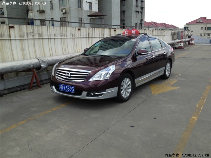 就是喜欢出租车上海偶遇日产天籁25v6cvt出租车