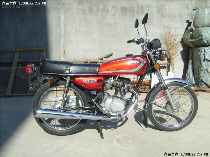 寻找二代方灯本田摩托车cg125