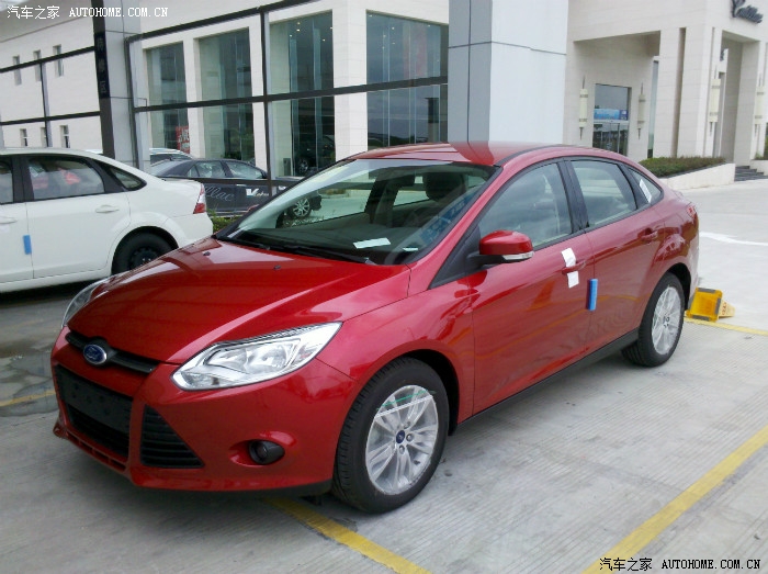 【浙新福会 no.289】新福克斯三厢手动舒适型糖果红提车作业