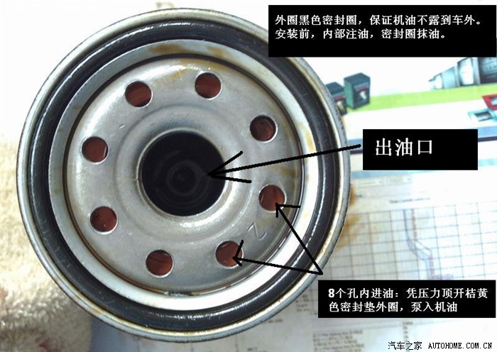 ====炒冷饭 之 denso机油滤清器解剖====