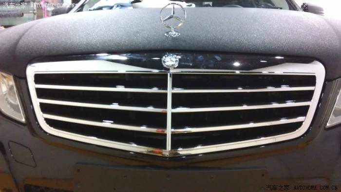 奔驰e300l整车换装中黑色亚光珍珠漆爆闪陆续更新求精