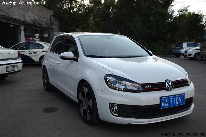 白色gti激情登场!_高尔夫gti论坛_汽车之家论坛