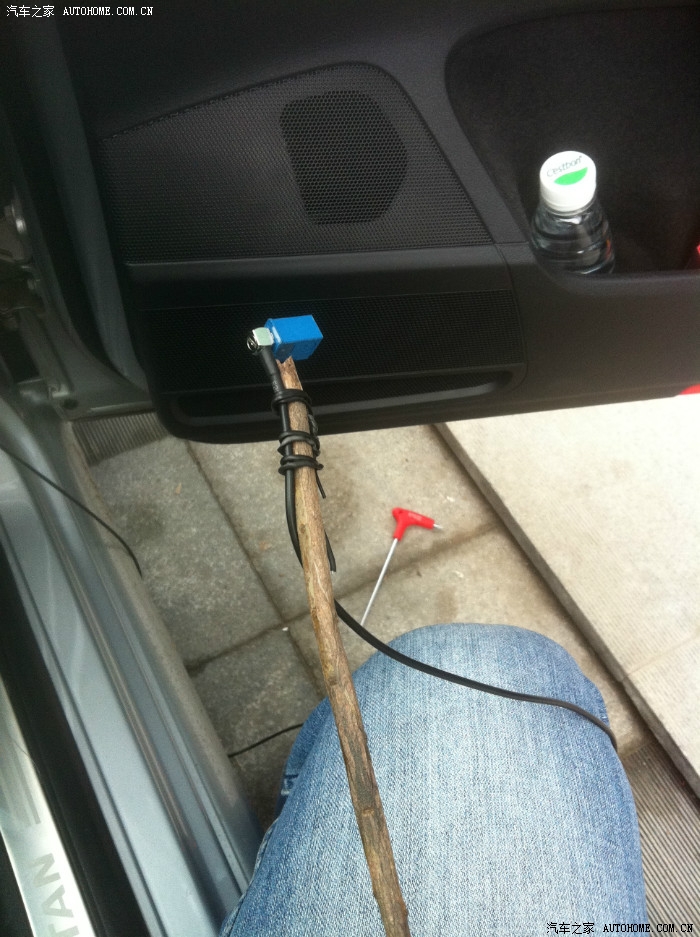 原装位gps天线安装成功