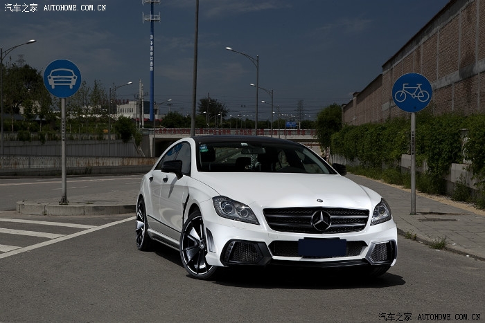 奔驰c218新款cls改装日本wald空气动力学包围套件