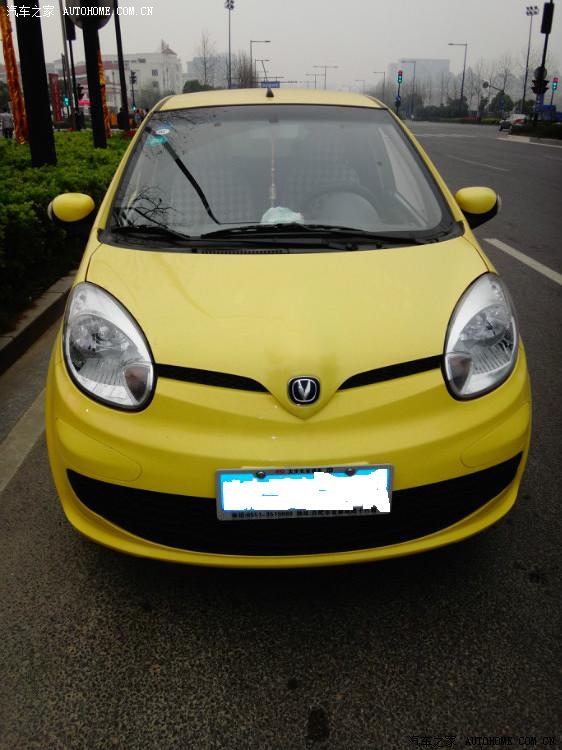 长安奔奔mini2011款标配有图黄色