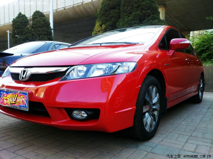 【图】八代红思,自己打蜡,真心新,嗷嗷新!_思域论坛_汽车之家论坛