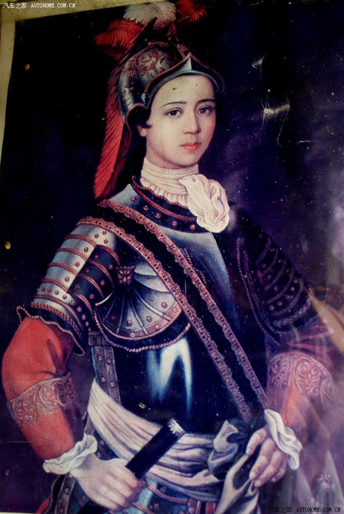 清宫廷画师郎世宁笔下的香妃.