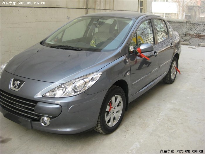 【图】新车作业,晒晒我的铂金灰307_标致307论坛_汽车之家论坛