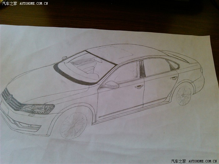 神马绘制新帕萨特