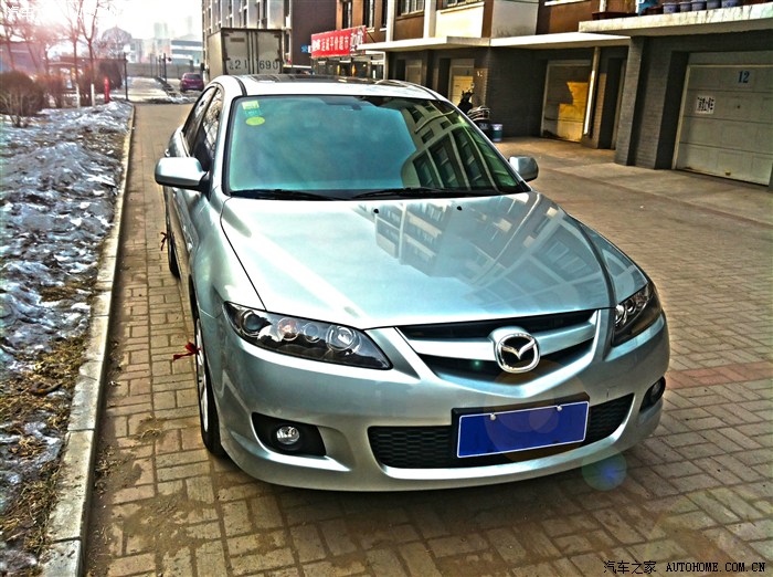 云层银马自达6 2.0自动时尚 新车作业 求精求认证