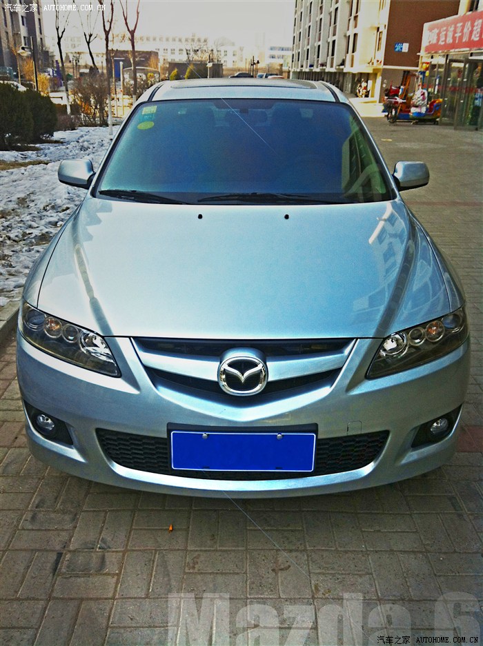 云层银马自达6 2.0自动时尚 新车作业 求精求认证